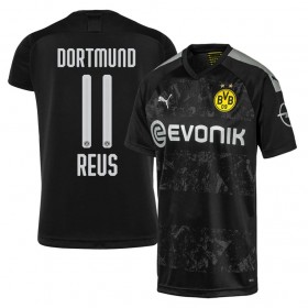 Jalkapallo Pelipaidat Borussia Dortmund Reus 11 Vieraspaita 2019-2020 Lyhythihainen
